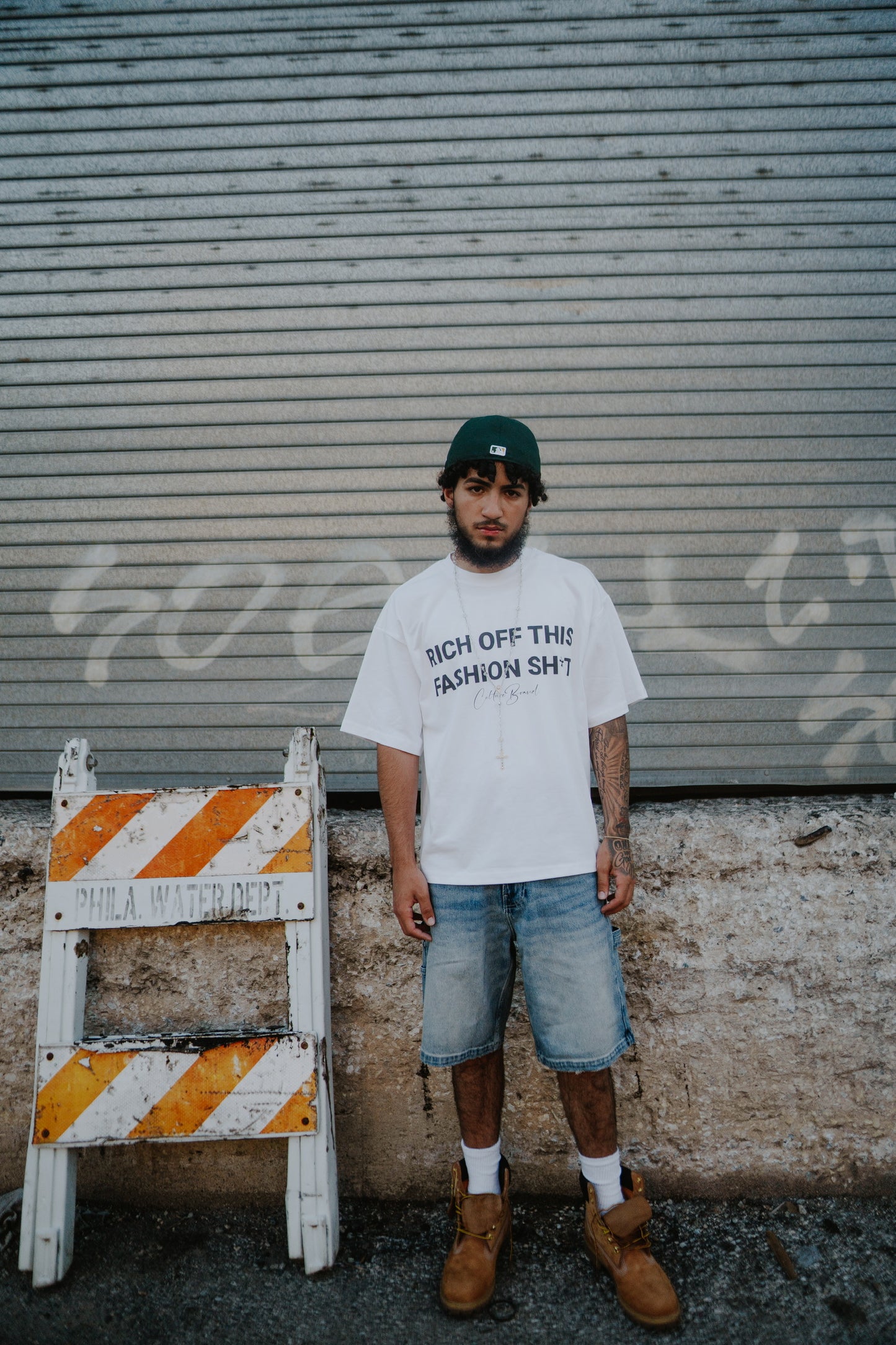 "RICH OFF THIS FASHION SH*T" BOXY TEE