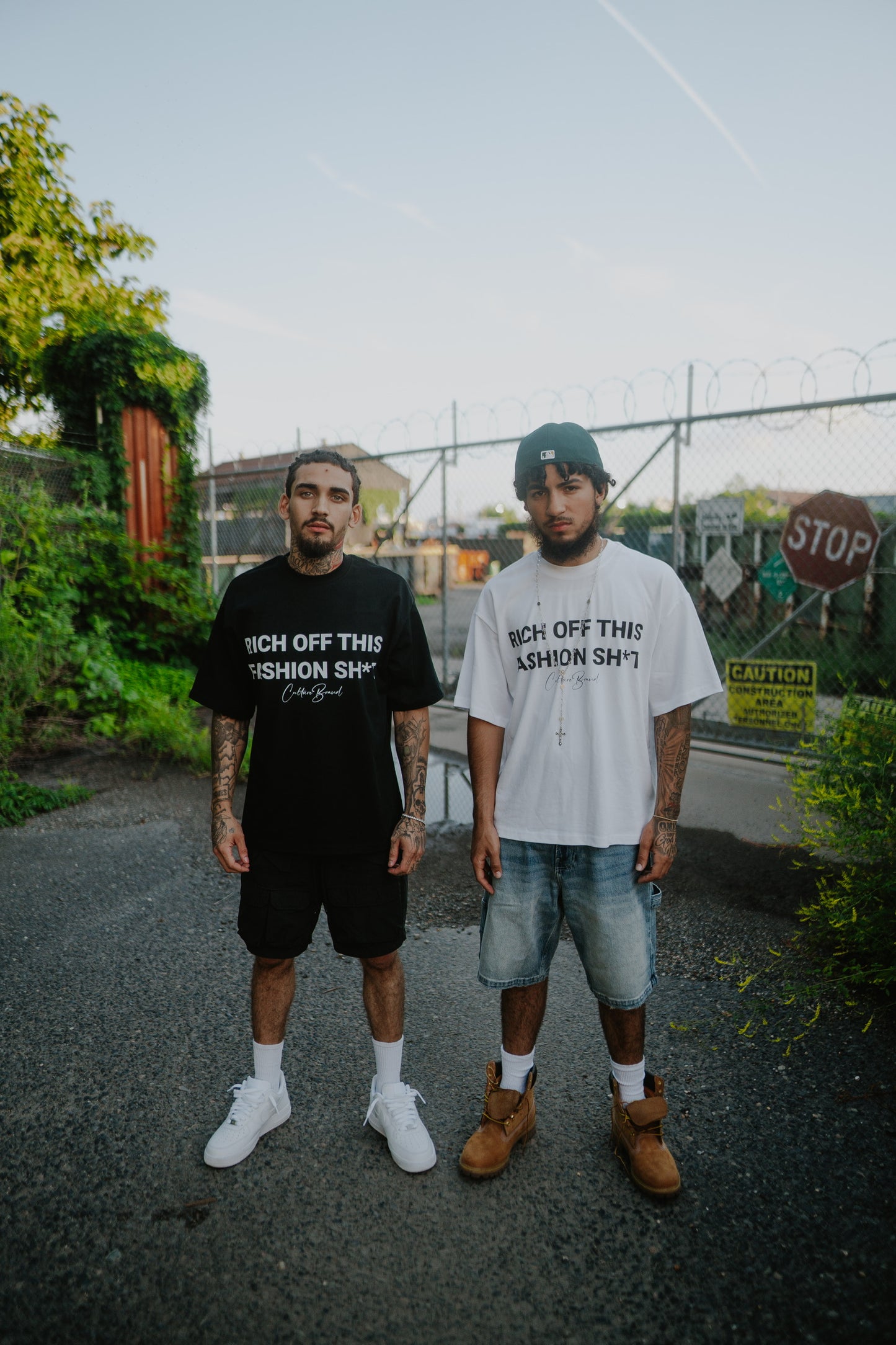 "RICH OFF THIS FASHION SH*T" BOXY TEE