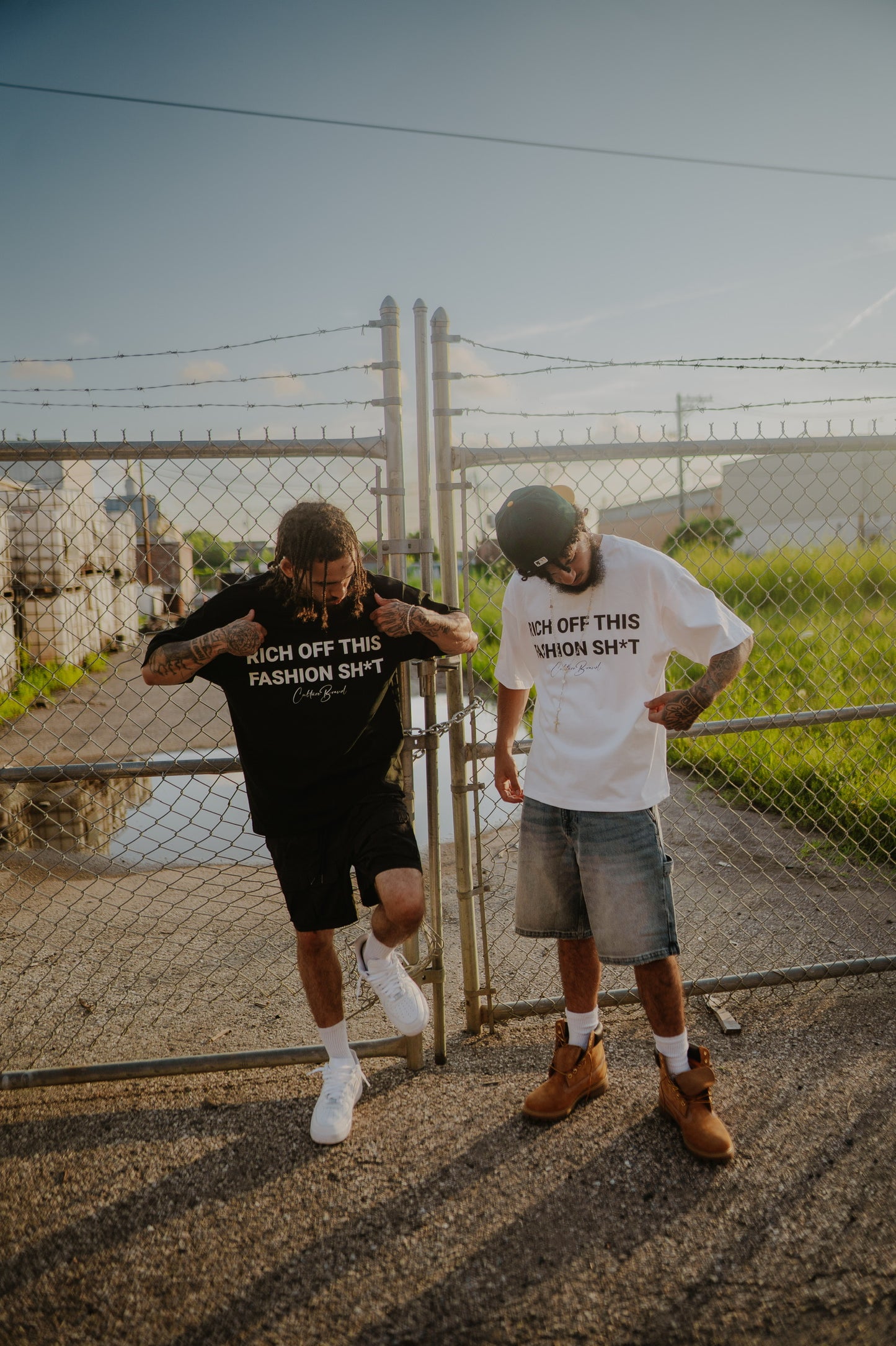 "RICH OFF THIS FASHION SH*T" BOXY TEE