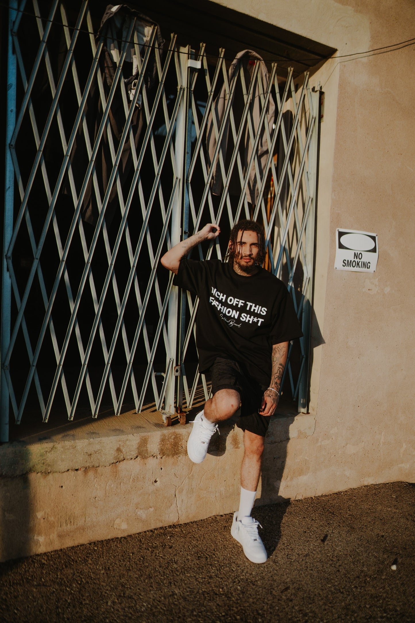 "RICH OFF THIS FASHION SH*T" BOXY TEE