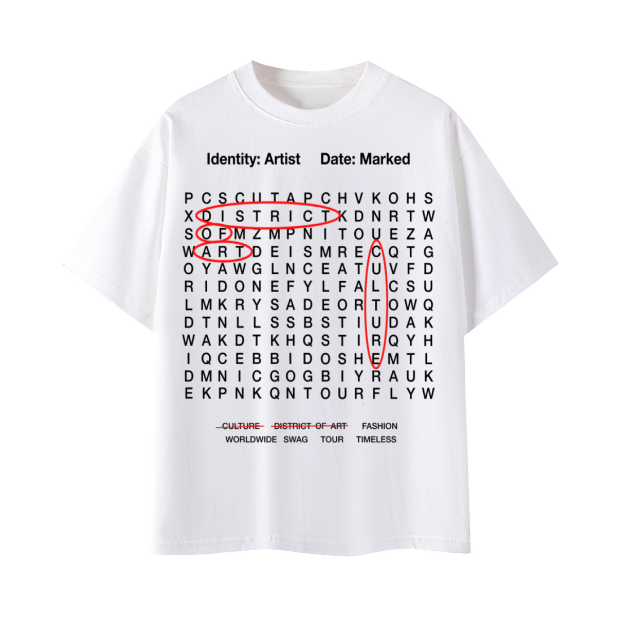 "Search for Identity" Standard Fit Tee