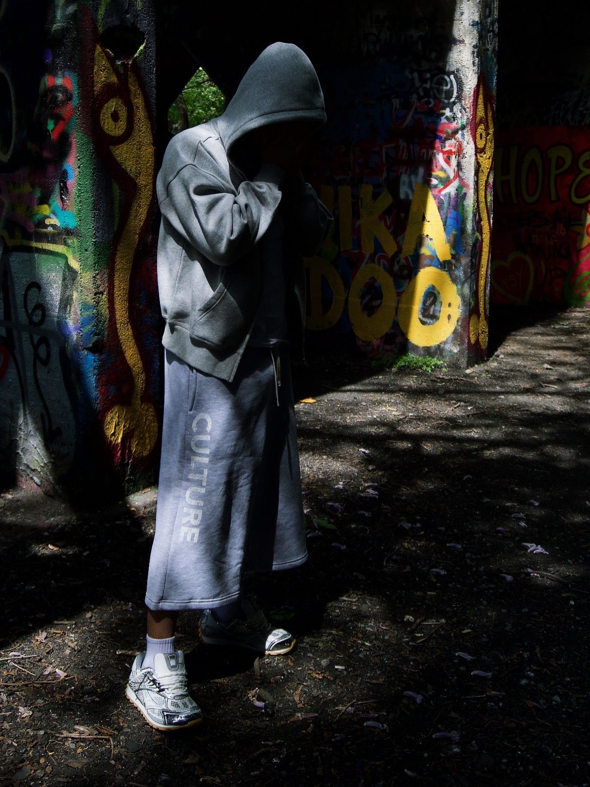 District of Art Baggy Sweat Shorts