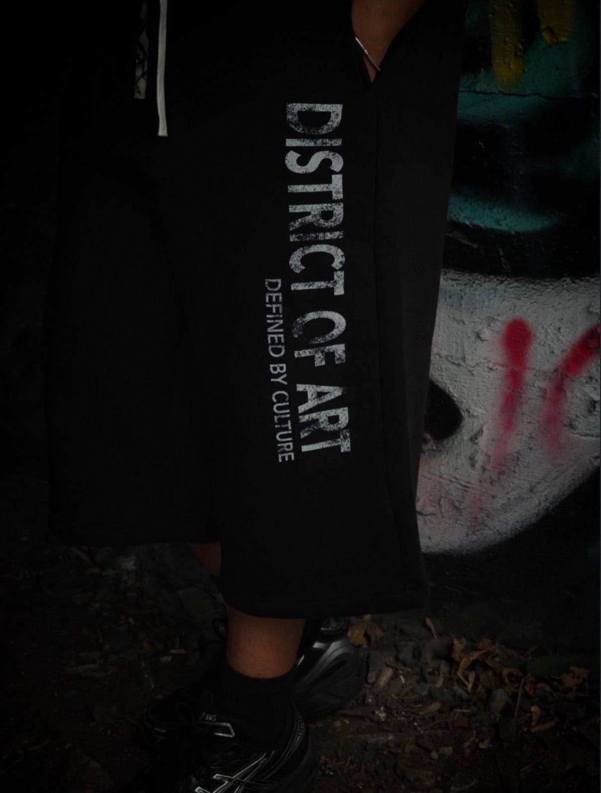 District of Art Baggy Sweat Shorts