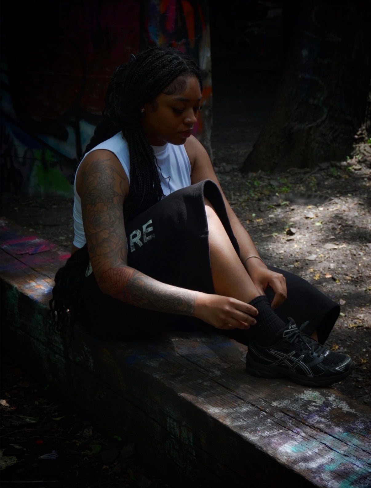 District of Art Baggy Sweat Shorts