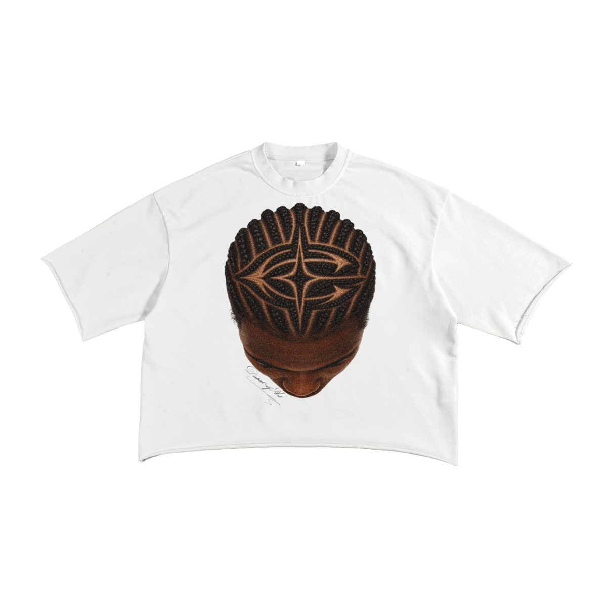 "Reflection of Allegiance" Boxy Cropped Tee